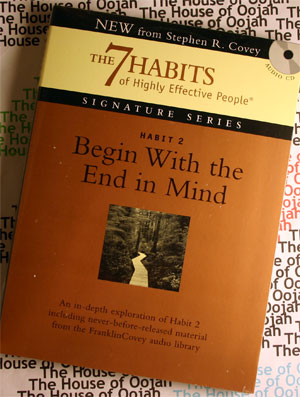 Habit 2 - Begin with the End in Mind -Stephen Covey AudioBook CD