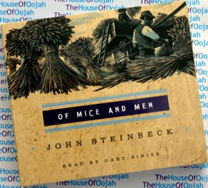 of mice and men john steinbeck audio cd audiobook 