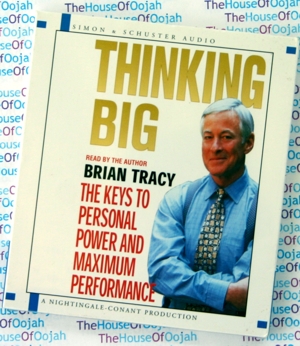 thinking big brian tracy audio book cd