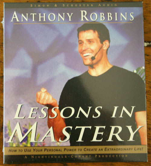 lessons in mastery anthony robbins audio book cd