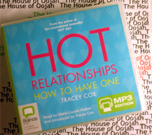 Hot Relationships - MP3 CD Audio Book - Tracey Cox. NEW