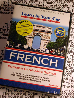learn in your car french audio book cd