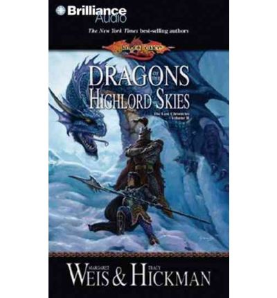 Dragons of the Highlord Skies by Margaret Weis Audio Book CD