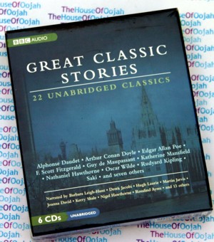 Great Classic Stories - 22 Stories - Audio Book CD Unabridged