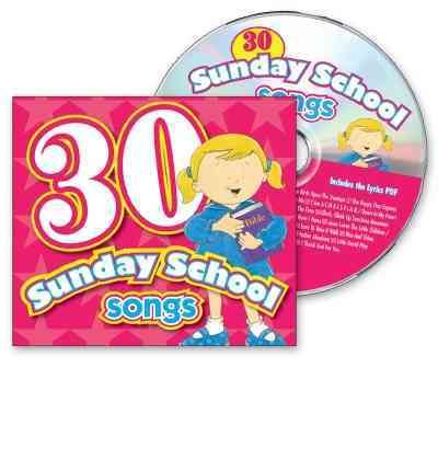 30 Sunday School Songs by Kim Mitzo Thompson Audio Book CD