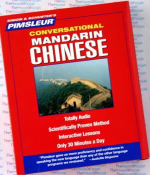 Pismleur Conversational Mandarin Chinese - Discount - 8 Audio CDs - Learn to speak Mandarin