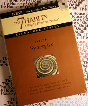 Habit 6 - Synergize -Stephen Covey AudioBook CD