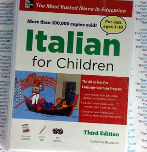 Italian for Children Audio Book CDs - Learn to speak Italian for Kids