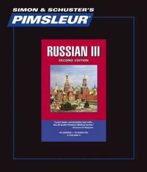 Pimsleur Comprehensive Russian Level 3 - Discount - Audio 16 CD 