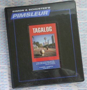 Pimsleur Comprehensive Tagalog Level 1 - Discount - Audio 16 CD 