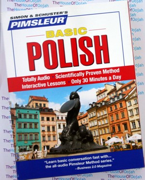 Pimsleur Basic Polish - Audio Book 5 CD -Discount - Learn to speak Polish