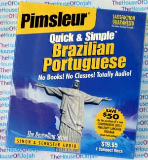 Quick and Simple Pimsleur -Brazilian Portuguese - Audio 4 CD