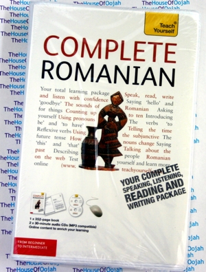 Teach Yourself  Complete Romanian- 2 Audio CDs  and Book - Learn to speak Romanian