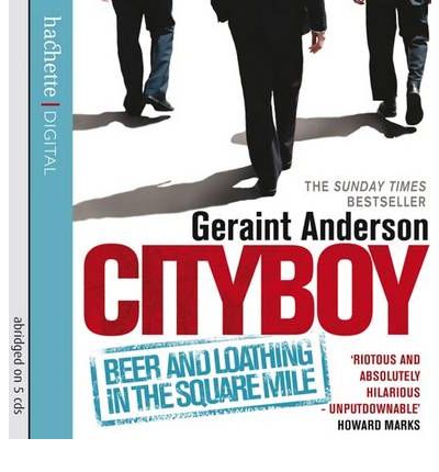 Cityboy by Geraint Anderson AudioBook CD
