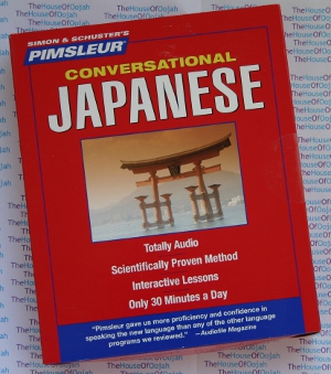 Pimsleur Conversational Japanese - Audio Book 8 CD - Discount -  Learn to Speak Japanese