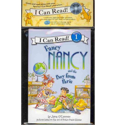Fancy Nancy and the Boy from Paris Book and CD by Jane O'Connor AudioBook CD