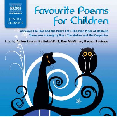 Favourite Poems for Children by Anton Lesser AudioBook CD