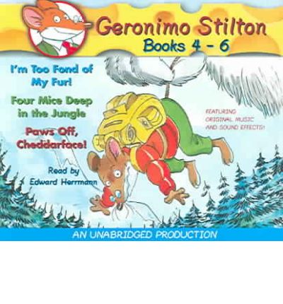 Geronimo Stilton Books 4-6 by Geronimo Stilton AudioBook CD