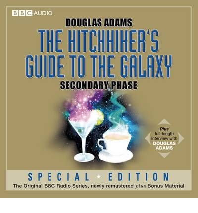 Hitchhiker's Guide to the Galaxy: Secondary Phase by Douglas Adams Audio Book CD