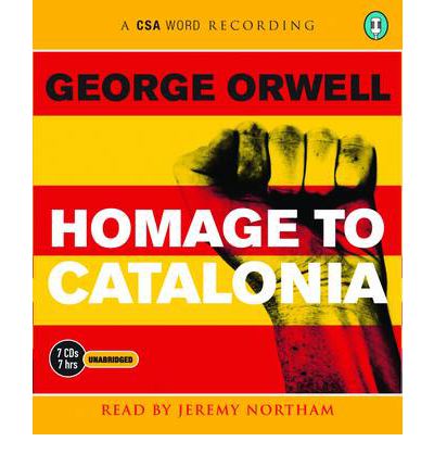 Homage to Catalonia by George Orwell AudioBook CD