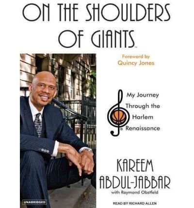 On the Shoulders of Giants by Kareem Abdul-Jabbar Audio Book CD