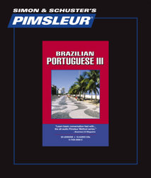 Pimsleur Comprehensive Brazilian Portuguese Level 3 - Discount - Audio 16 CD 