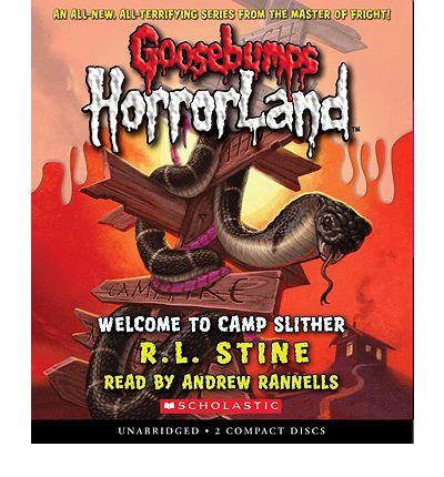 Welcome to Camp Slither by R L Stine AudioBook CD