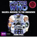 "Doctor Who": Daleks - Mission to the Unknown by John Peel AudioBook CD