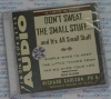 Don't Sweat the Small Stuff - Richard Carlson - AudioBook CD