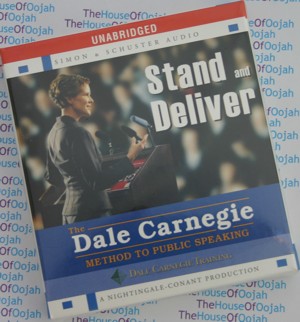 dale carnegie training stand and deliver audio book cd