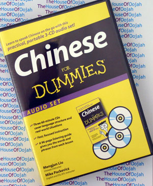 Chinese for Dummies - Audio 3 CDs plus booklet 