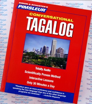 Pimsleur Conversational Tagalog Language 8 Audio CDs -Discount - Learn to Speak Tagalog