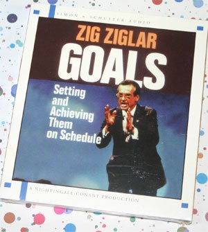 Goals - Setting and Achieving Them on Schedule - Zig Ziglar - Audio Book CD New