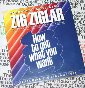 How to Get What You Want - Zig Ziglar - Audio Book CD New