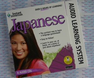 Instant Immersion Japanese - 8 Audio CDs NEW -Learn to speak Japanese