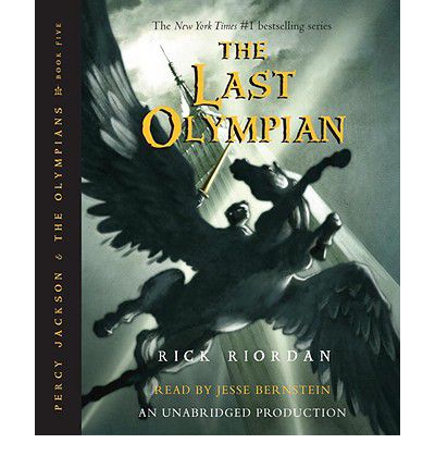 The Last Olympian by Rick Riordan Audio Book CD