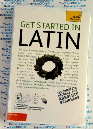 Teach Yourself Getting started in Latin - 2 Audio CDs  and Book - Learn  beginners Latin