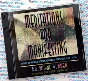 Meditations for Manifesting DR Wayne W. Dyer AUDIO BOOK CD New