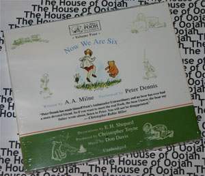 Now We Are Six A A MILNE Audio Book CD NEW- Winnie Pooh Classic