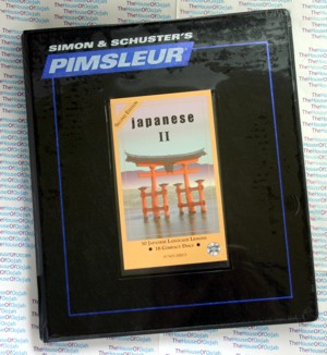 Pimsleur Comprehensive Japanese Level 2 - Discount - Audio 16 CD 