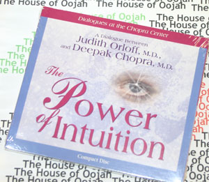 The Power of Intuition - Deepak Chopra and Judith Orloff Audio Book New CD