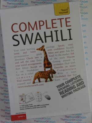 Teach Yourself  Swahili- 2 Audio CDs  and Book - Learn to speak Swahili