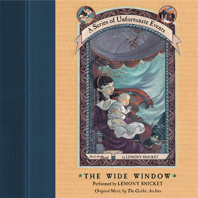 The Wide Window by Lemony Snicket AudioBook CD