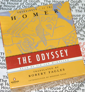 The Odyssey -Homer - Read by Sir Ian Mckellen AudioBook NEW CD Unabridged