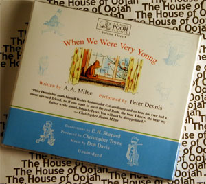 When We Were very Young - A A MILNE Audio Book CD NEW- Winnie Pooh Classic