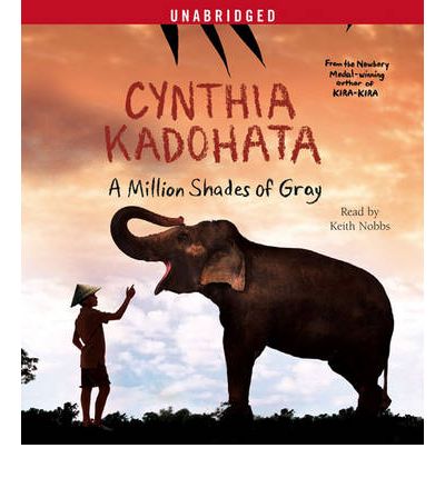 A Million Shades of Grey by Cynthia Kadohata Audio Book CD