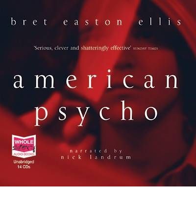 American Psycho by Bret Easton Ellis Audio Book CD