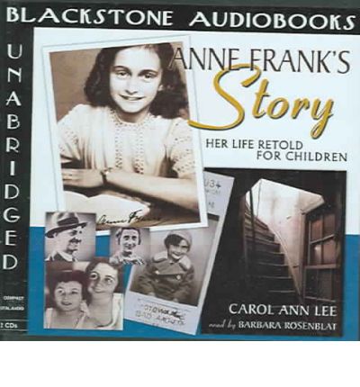 Anne Frank's Story by Carol Ann Lee Audio Book CD