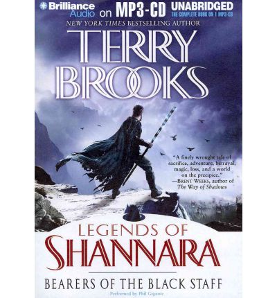 Bearers of the Black Staff by Terry Brooks AudioBook Mp3-CD