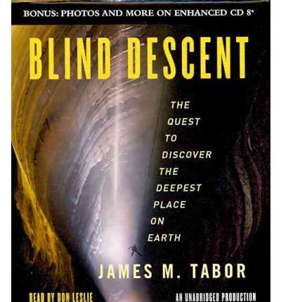 Blind Descent by James M Tabor AudioBook CD